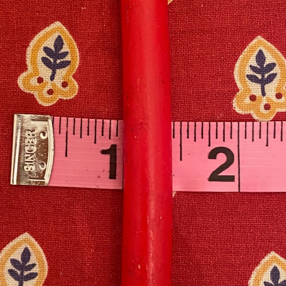 VTG I 5 Red Tiny Tapers I Taper Candles - Picture 6 of 8